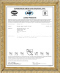 UPC INTERTEK Certification